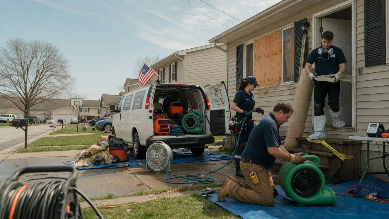 Water Damage Restoration in New Ulm, MN near me